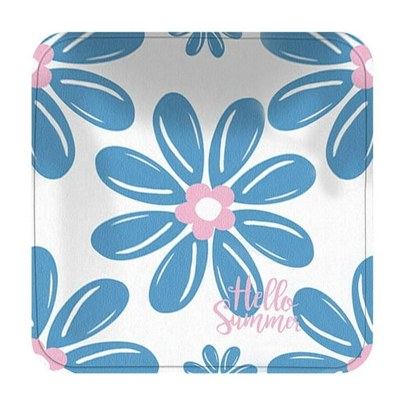 JoyMoreHome Decorative Cooling Mat for Chairs 15.7*15.7 Inch, Breathable Summer Seat Cushion for Home Bar Garden Classroom and Car, Comfortable Ice Silk Pad with Adorable