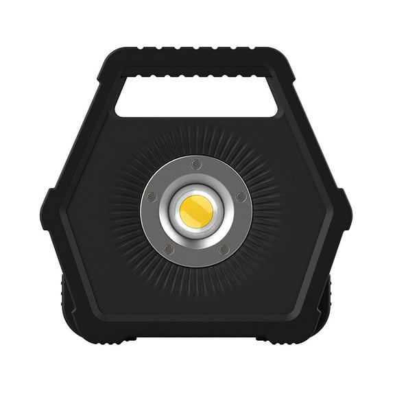 NextLED 1200 Lumens LED Work Light, Floodlight, Solid Cast Aluminum Housing, Battery Powered, 8 Hours Max Run Time, IP-54 Water Proof, Auto Repairing, Outdoor, Camping, Spotlights, Rotating Stand