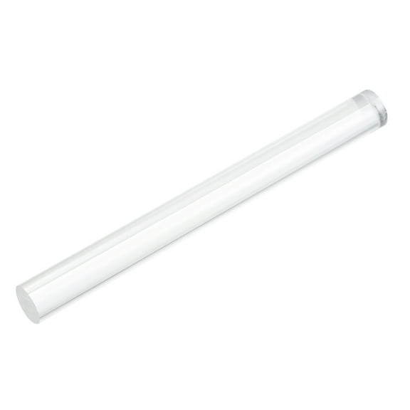 Uxcell 1pcs Acrylic Round Rods 3/8" x 4" Clear Acrylic Dowel Rods Sticks Acrylic Plastic Sticks Strip for DIY Crafts Lighting Gardening Decorations - 10mm x 100mm