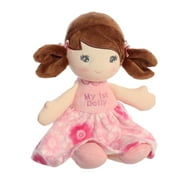ebba - Medium Brunette Dolls - 12 My First Dolly - Elegant Baby Stuffed Doll
