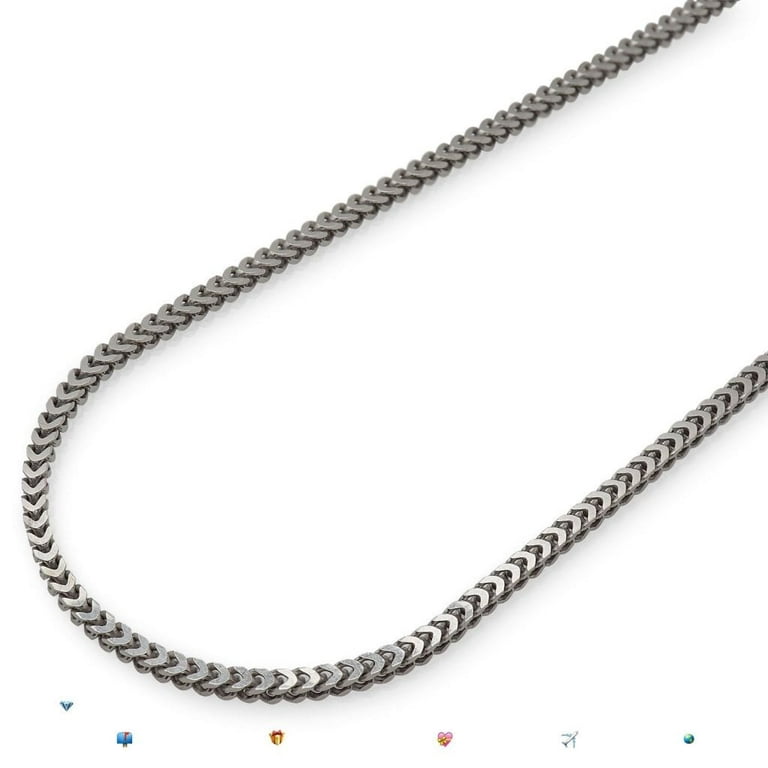  YOUBEIYEE 16.4 Feet Stainless Steel Curb Chain 3mm Silver 3:1  Round Box Necklace Link Chain Bulk with Lobster Clasps and Jump Rings for  DIY Bracelet Anklet Jewelry Making Supplies : Arts