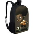 thumbnail image 2 of Custom Name American Black Backpack for Teens Bookbag Little Elementary Middle Bag Pack for Ages 68 812 African Magic Princess BookBag, 2 of 5