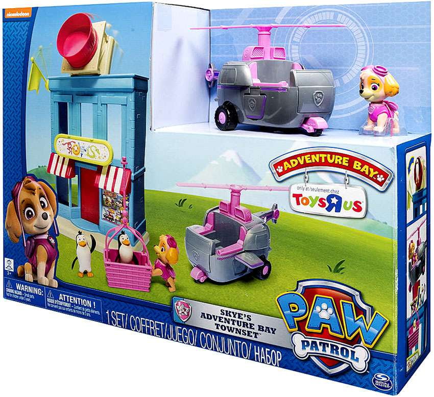 paw patrol adventure set