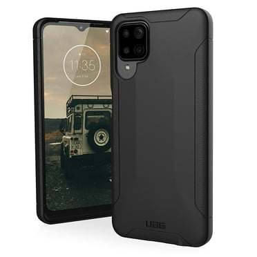 UAG Samsung Galaxy A12 Case Scout Rugged Feather-Light Military Grade Drop Tested Protective Cover, Black
