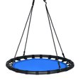 thumbnail image 1 of Costway Columpio Redondo 100 cm con Altura Regulable 100-160 cm para Árbol Jardín Parque Infantil y Cuarto de Juegos Azul, 1 of 10