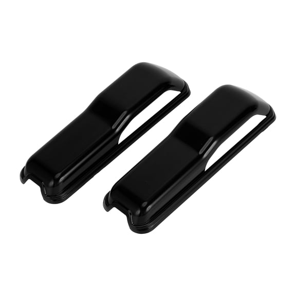 Unique Bargains 2 Pcs Engine Hood Hinge Cover Trim for Jeep Wrangler JL JLU Sport Sahara Rubicon 2018-2022 Exterior External Hinge Trim Cover Accessories ABS Black