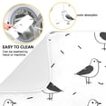 thumbnail image 2 of Line Seagull Bird Dish Drying Mat 18x24 Absorbent Microfiber Draining Rack Pad for Kitchen Counter Sink, 2 of 8