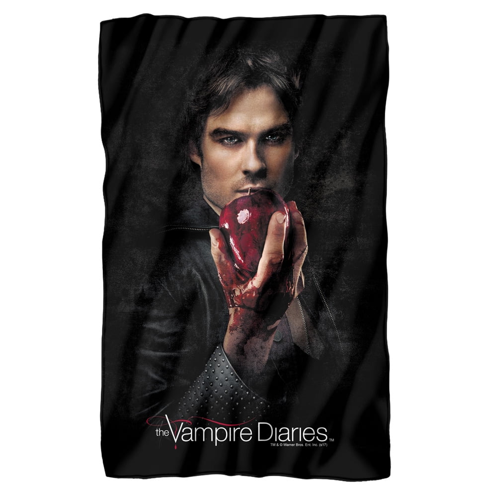 Vampire Diaries Damon Fruit Fleece Blanket 36' x 58',Damon Fruit