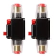 thumbnail image 3 of 12-24V Inline Circuit Breaker With Manual Reset Fuse Holder For Car Boat Audio System, 3 of 8