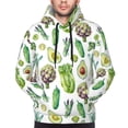 thumbnail image 4 of Hoodies for Men - vegetable Asparagus Long Sleeve Comfrt Men'S Fashion Hoodies & Sweatshirts, Sweatshirts for Men Hoodies Pullover Clothing Clothes with Pouch, 4 of 7