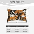 thumbnail image 6 of Fotbe Dogs Different Breeds Pillow Cases - Envelope Closure - Luxury, Extra Soft, Cooling Pillow Covers - Wrinkle, Fade, Stain Resistant-16"x24", 6 of 9