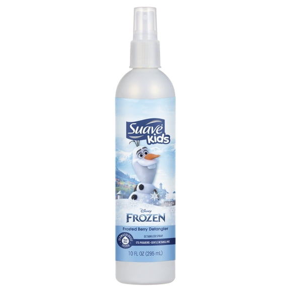 Suave Kids Disney Frozen Enchanted Berry Hair Detangler Spray,Tear-Free Leave-In Conditioner, 10 FL OZ