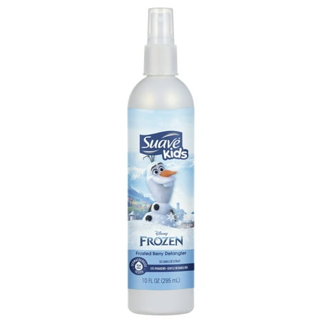 Suave Kids Disney Frozen Enchanted Berry Hair Detangler Spray Tear-Free Leave-In Conditioner 10 FL OZ