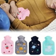 thumbnail image 4 of SharkTRUE Mini Cartoon Hot Water Bag Container PVC Water-filled Warm Type Filling Hand Coldproof Keeping Pad Soft Warm O2O7 Heating, 4 of 9