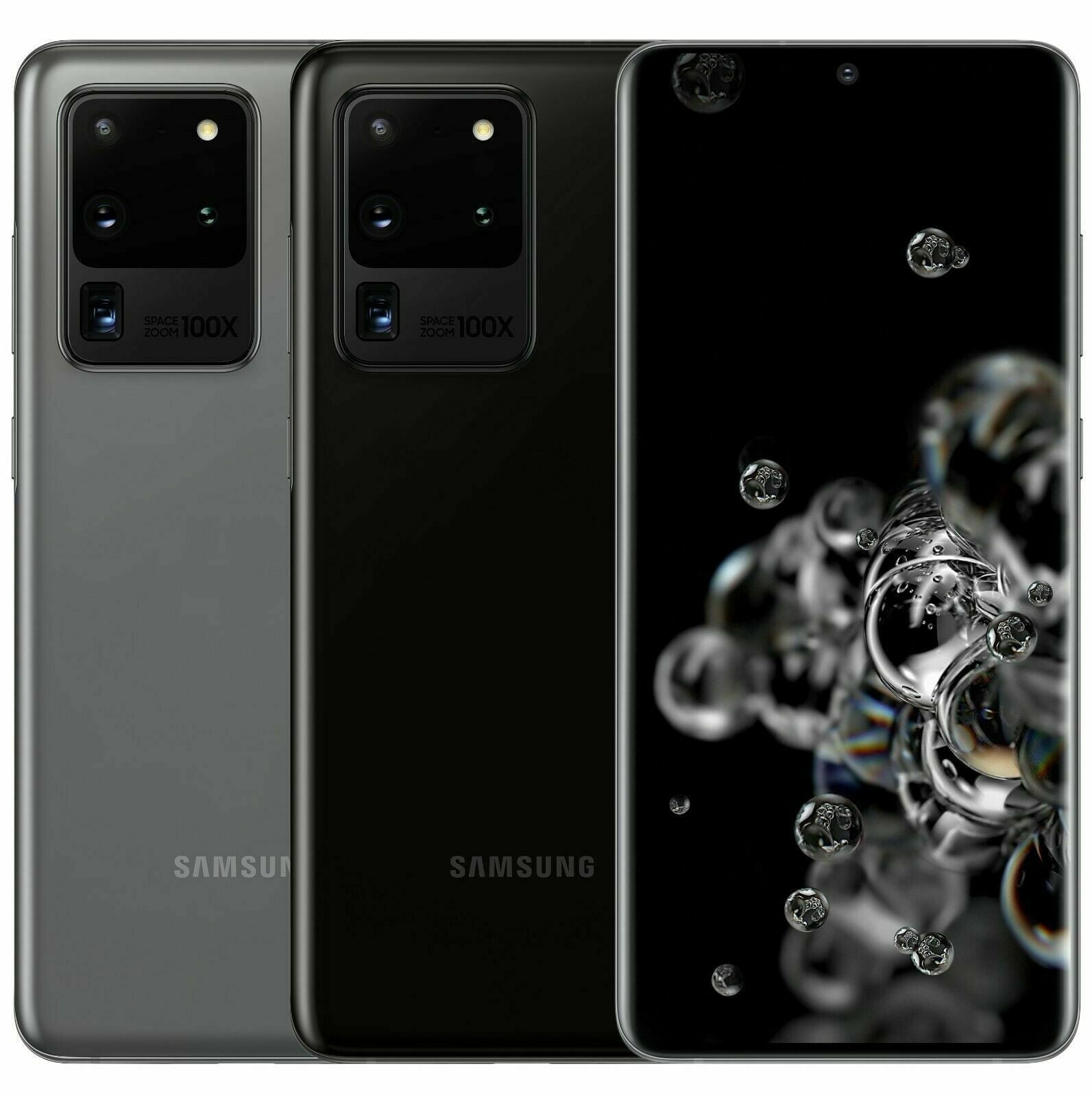 Samsung Galaxy S20 Ultra 5G, 128GB, Black, Factory Unlocked