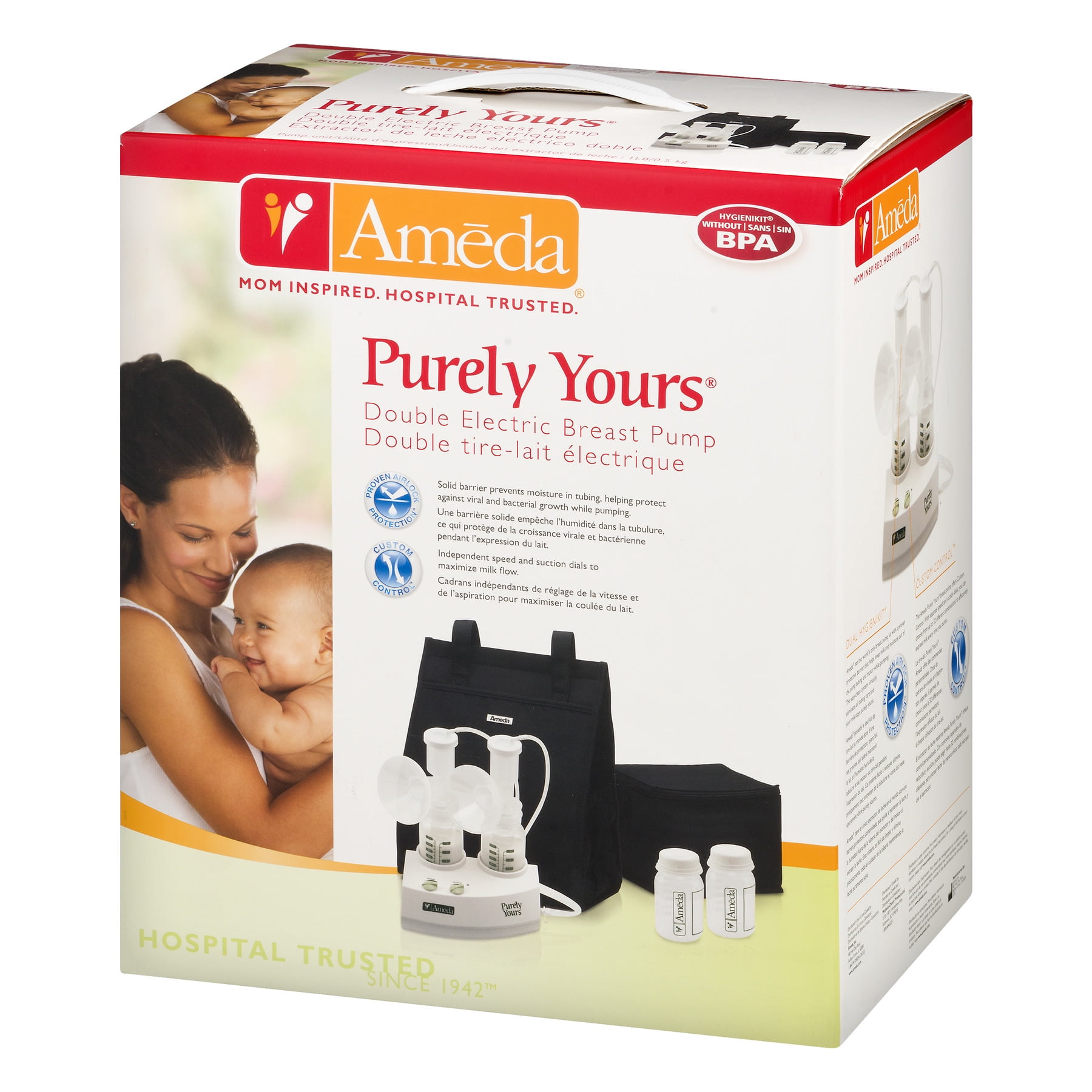 purely yours breast pump