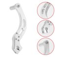 thumbnail image 1 of TEHAUX 1Pcs Shift Levers Aluminum Alloy Gear Shifter Lever Motorcycle Parts Silver Design, 1 of 7