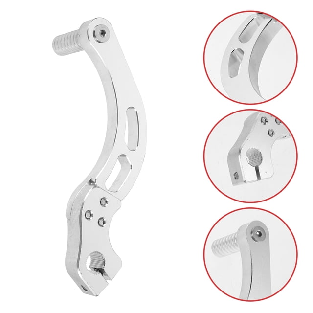 TEHAUX 1Pcs Shift Levers Aluminum Alloy Gear Shifter Lever Motorcycle Parts Silver Design