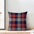 thumbnail image 3 of 4th of July Patriotic Pillow Covers 18 X 18 Inch Set of 2 Memorial Day Red Blue Plaid Decorative Throw Pillow Covers Independence Day Pillowcase for Couch Home Sofa Outdoor Decor, 3 of 6