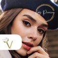 thumbnail image 1 of Piercing Kody de oro de 9k con perla en forma de L para la nariz - piercing de calidad, 1 of 4