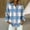 Sky Blue, variant on Long SleeveLong Sleeve Lightweight Fall Blouses Collared Blouse Tops Business Work Tops Plaid Shackets 2026 Fall Coat Tops Collared Fitted Blouses Plaid Button Up Women