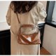 thumbnail image 5 of Bolso Hombro Mujer Cuerpo Cruzado PU Cuero Color Sólido para Viajes Sólidos Los Días, 5 of 9
