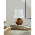 thumbnail image 5 of Livabliss Stella Diminuta Cottage Accent Table Lamp, 13-inch, Tan with White Shade, 5 of 6
