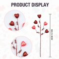 thumbnail image 2 of (Clearance) BNNG Valentine's Day Floral Picks Heart Sprays Valentine Day Floral Picks Valentine Vase Decor Filler Pink Red Hearts Artificial Branch Picks for Valentine's Day Gifts Wedding Home Decor, 2 of 8