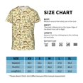 thumbnail image 2 of Wukai Cartoon Dinosaurs Youth Unisex Short Sleeve T-Shirt for Boys, Girls, Teens, and Kids-Large, 2 of 7