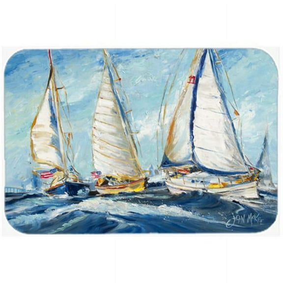Roll Me Over Sailboats Mouse Pad, Hot Pad & Trivet