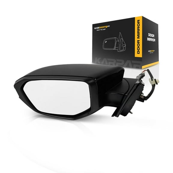 For Honda Civic 2017 18 19 2020 Door Mirror Driver Side | Power | Non-Heated | Paint to Match | Sedan | Coupe | Replacement For 76258-TBA-A21ZA, 76251-TBA-A21ZG | HO1320314