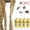 1PC, variant on Fly Strips Trap Indoor Sticky Hanging, 8 Pack Fly Paper Traps Outdoor, Flies Tape Paper Ribbon Rolls for Home Kitchen, Fruit & Bug Gnat Catchers for Inside, Killer for Winged Insect