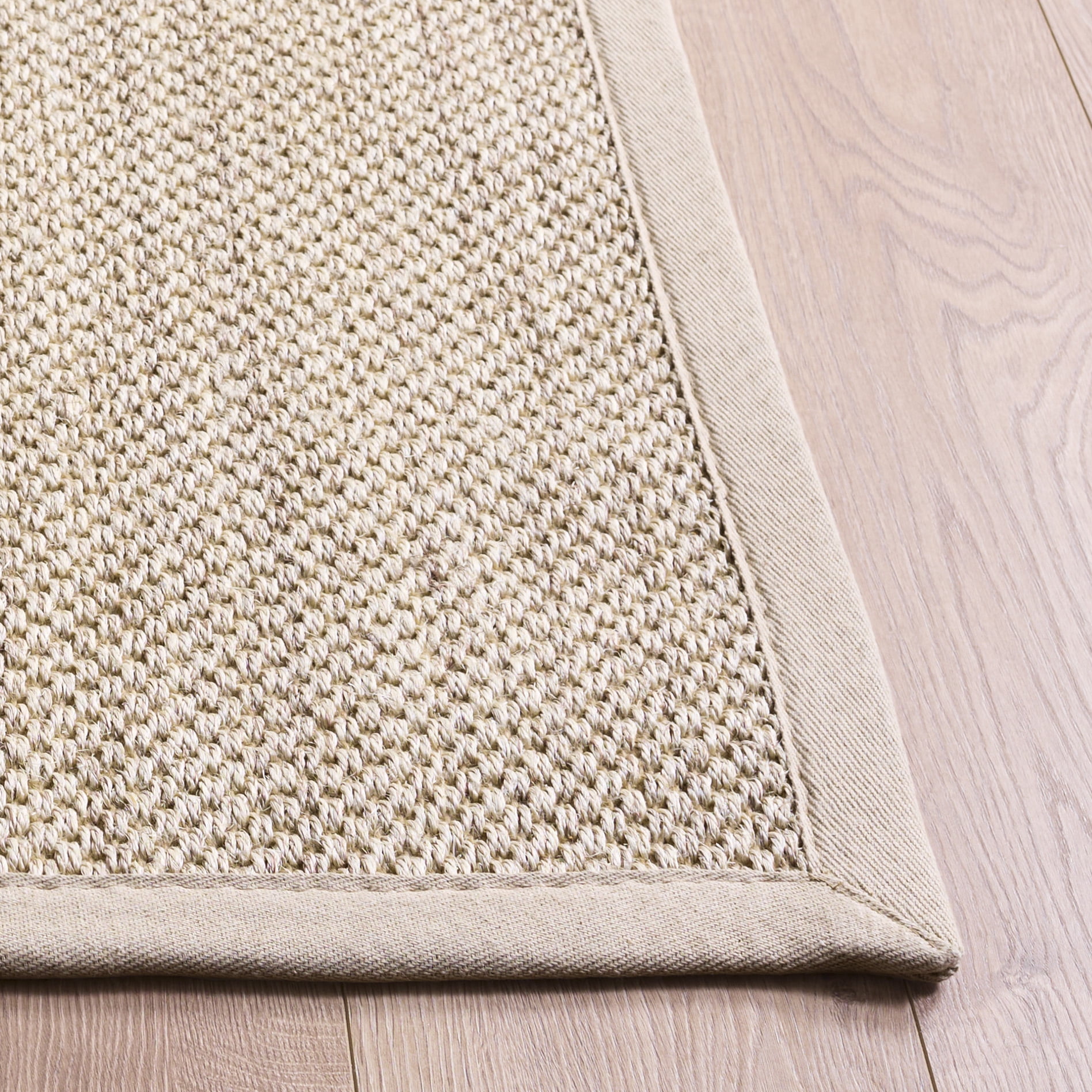 Safavieh Natural Fiber Kentigern Solid Area Rug, Marble/Beige, 6' x 8'