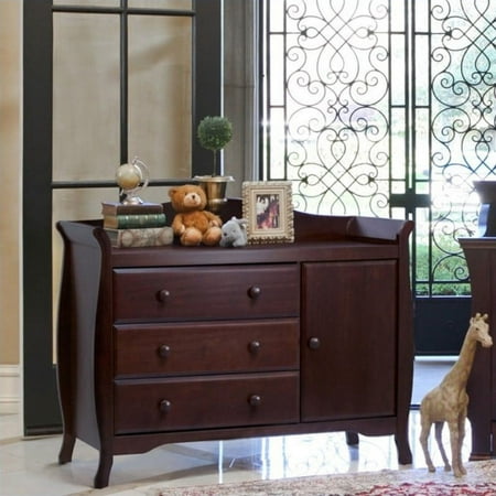 Million Dollar Baby Classic Ashbury Combo Dresser in Espresso
