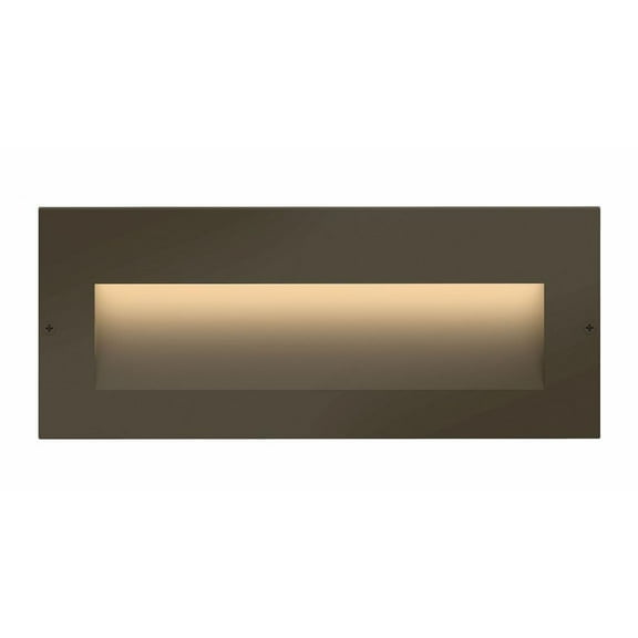 2.5W 1 Led Outdoor Step Light 8 inches Wide By 3.25 inches High-Bronze Finish Bailey Street Home 81-Bel-3326339