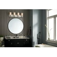 thumbnail image 3 of Solia 4-Light Bathroom Vanity Light in Polished Nickel, 3 of 12