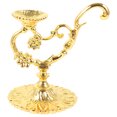 thumbnail image 4 of WASHWEPE Metal Crystal Sphere Holder 1Pcs Golden Butterfly Shape for Desktop Crystals Ball Stand, 4 of 8