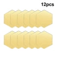 thumbnail image 1 of 6/12PCs Hexagonal Diy 3D Mirror Wall Stickers Restaurant Aisle Floor Personality Decorative Mirror Paste Living Room Sticker, 1 of 5