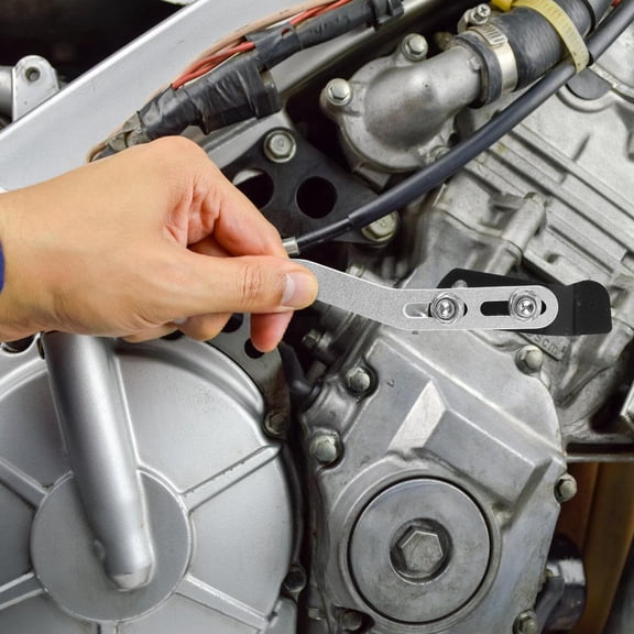 KAKOWELY 2Pcs Gear Shift Lever Black for Motorcycle Brake Clutch Lever