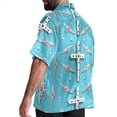 thumbnail image 3 of Easter Cross Men's Short Sleeve Button Down Casual Poplin Shirts for Summer Beach, Printed Design - Unisex, 3 of 6