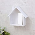 thumbnail image 5 of Cute House Wall Shelf, Wooden Storage Display Stand for Room, Kindergarten, Dining Room, Durable Solid Wood, Space-Saving Decor Shelving Unit, 5 of 5