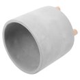 thumbnail image 4 of 1Pc Plant Pot Simple Cement Flower Container Creative Planter (Light Grey), 4 of 8