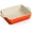 Gradient Orange, variant on Ceramic Baking Dish, Rectangular Small Baking Pan with Double Handles, 20 Oz for Cooking, Brownie, Kitchen, 6.5 x 4.9 x 1.8 Inches (Gradient Orange)