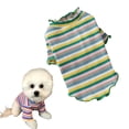 thumbnail image 1 of Ropa De Algodón Arcoíris Para Perros, Camiseta Para Mascotas De Otoño E Invierno, Suministros Encantadores Para Mascotas A La Moda Methold PT002321-06, 1 of 6