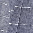 thumbnail image 3 of Lush Decor Navy Farmhouse Textured Grommet Sheer Window Curtain Set (84" x 38"), 3 of 5