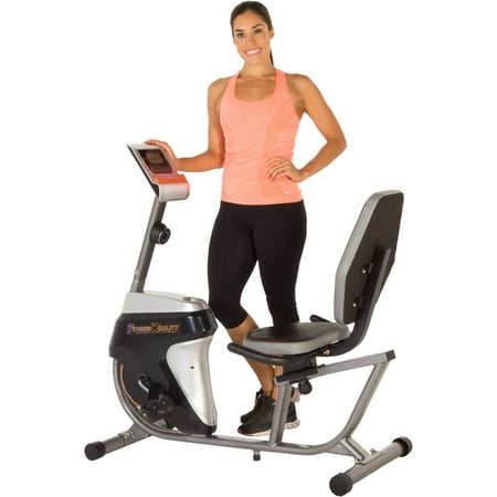 Fitness Reality R4000 Recumbent Exercise Bike with Workout Goal Setting (Exercise Cycle Best Brand)