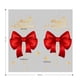 thumbnail image 5 of Fiudx Ofertas relámpago del día, solo en línea Escena de escaparate con lazo navideño, decoración de tienda, pegatinas para puertas corredizas de vidrio, 5 of 6