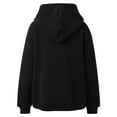 thumbnail image 5 of Cat Pouch Hoodie Pet Carrier Hoodie Zipper Kangaroo Pocket Sweatshirt With Pet Pouch Fleece Warm Pet Sweatshirt Outdoor, 5 of 8