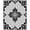 Gray, Pattern 8, variant on ODIKA 4'x6' Machine Washable Non-Slip Area Rug, Art Inspired Decorative High Traffic Rug, Beige, 363723