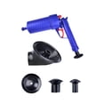 thumbnail image 2 of Desatascador De Fregadero Manual Air Power Closestool Dredger Extended Push Rod Limpiador de tuberías para baño Cocina Likrtyny Libre de BPA, 2 of 9